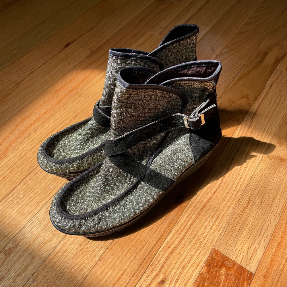 Bernie Mev “Villamore” Spacey Glam Ankle Boots